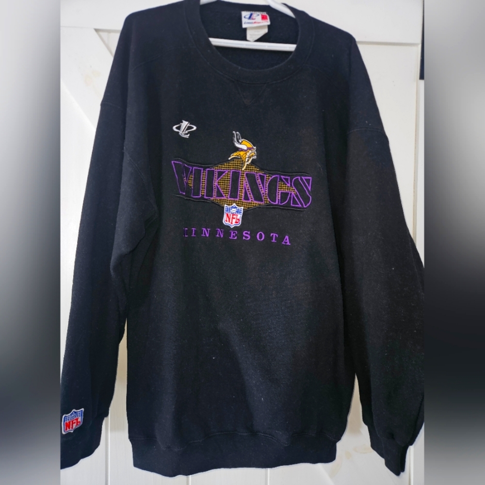 Vintage Logo Athletic brand Minnesota Vikings crewneck sweatshirt